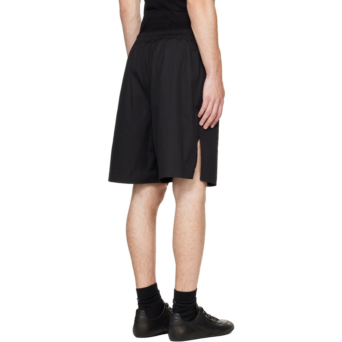 Rick Owens Black Tower Boxers Shorts