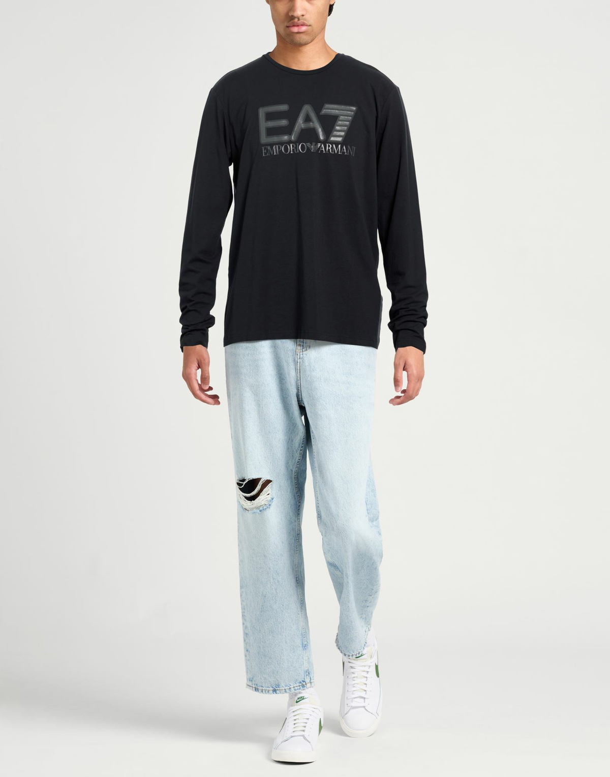 Ea7 Mens T-shirt in Navy