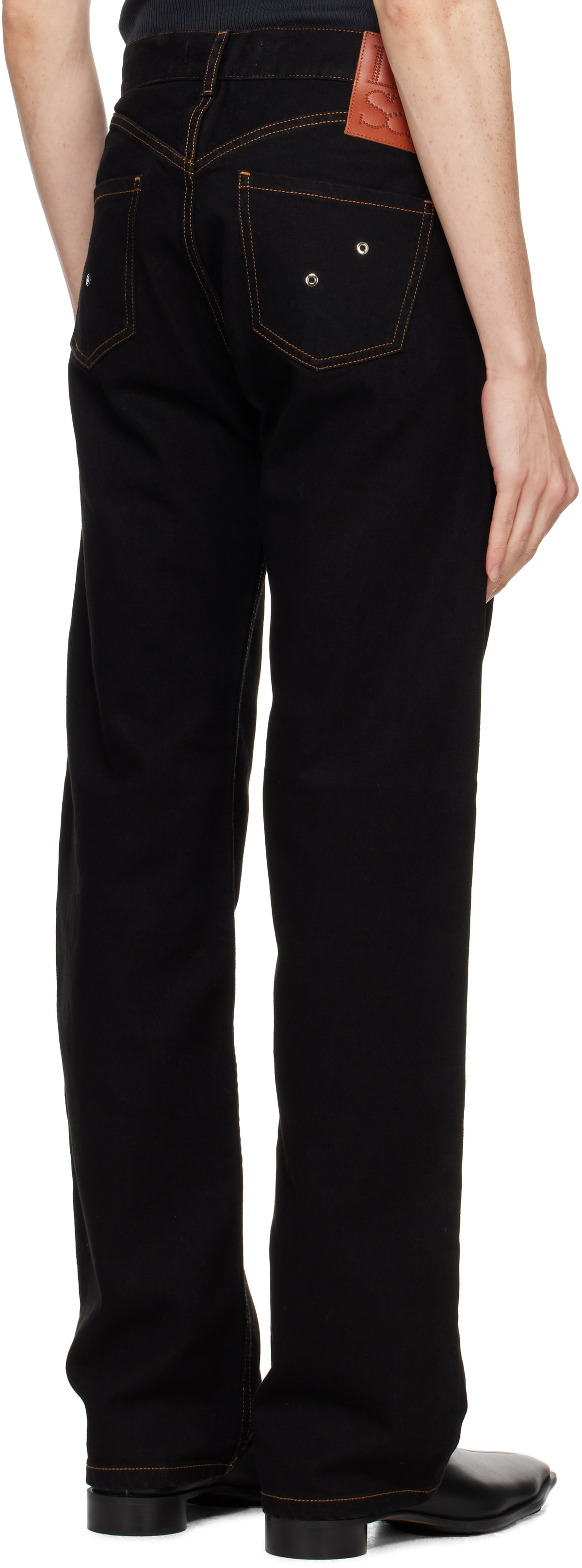 Ludovic de Saint Sernin Black Regular Jeans
