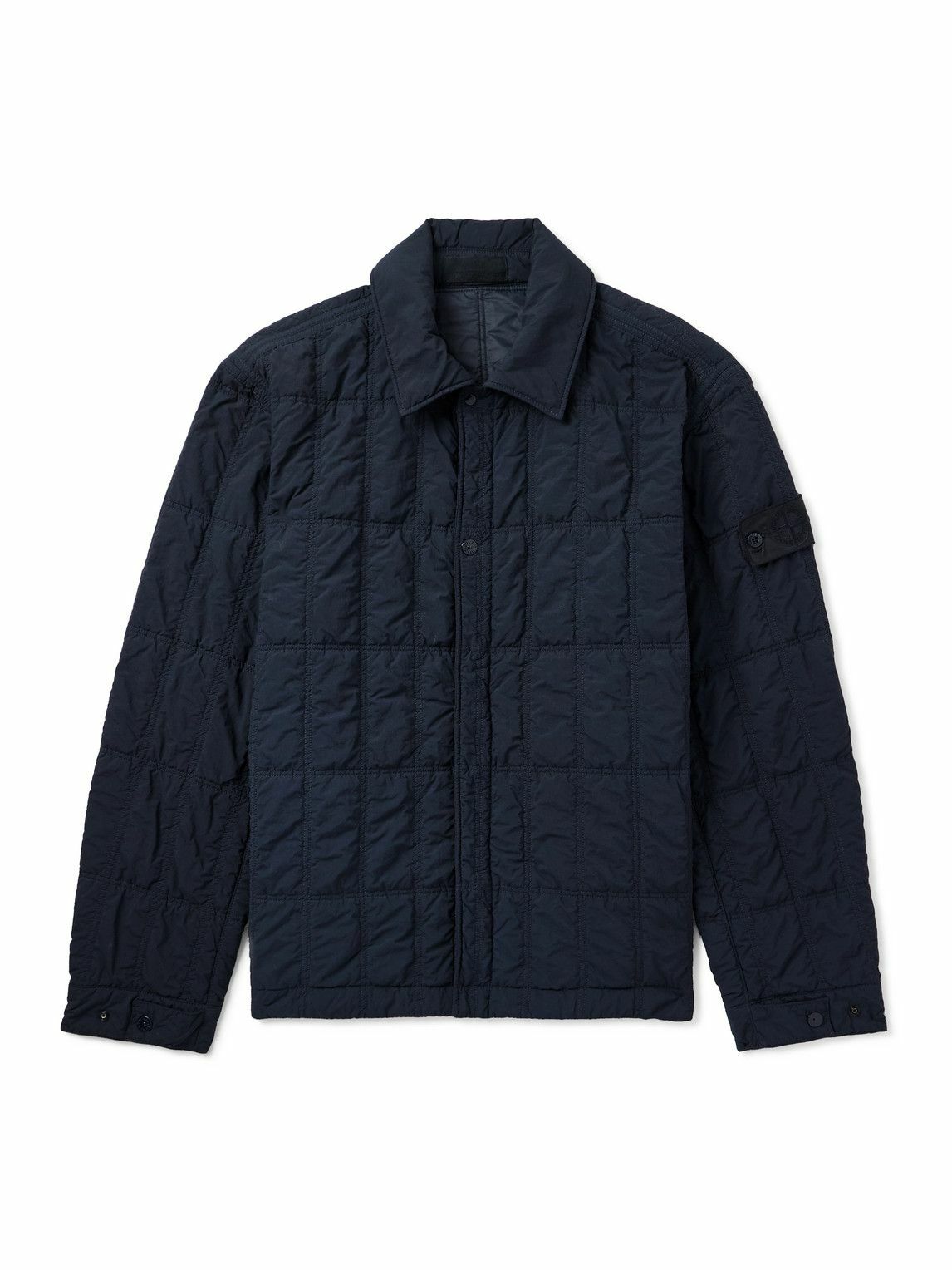 Stone Island Men's Garment Dyed Two Pocket Zip Overshirt in