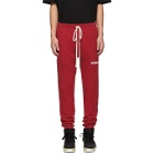 Essentials Red Logo Lounge Pants