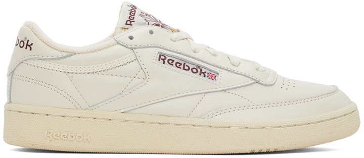 Photo: Reebok Classics Off-White Club C 85 Vintage Sneakers