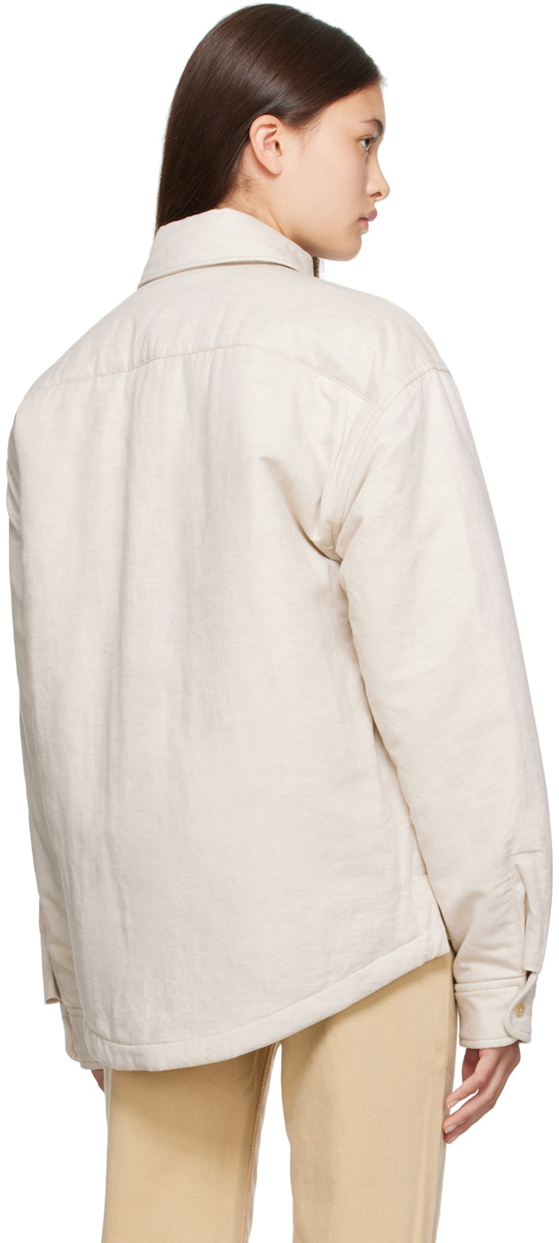 Jacquemus Beige Le Papier 'La Chemise Boulanger' Shirt Jacquemus