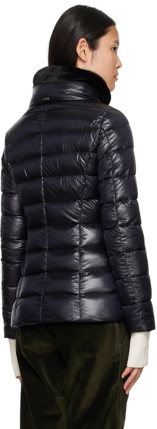 Herno Black Claudia Down Jacket Herno