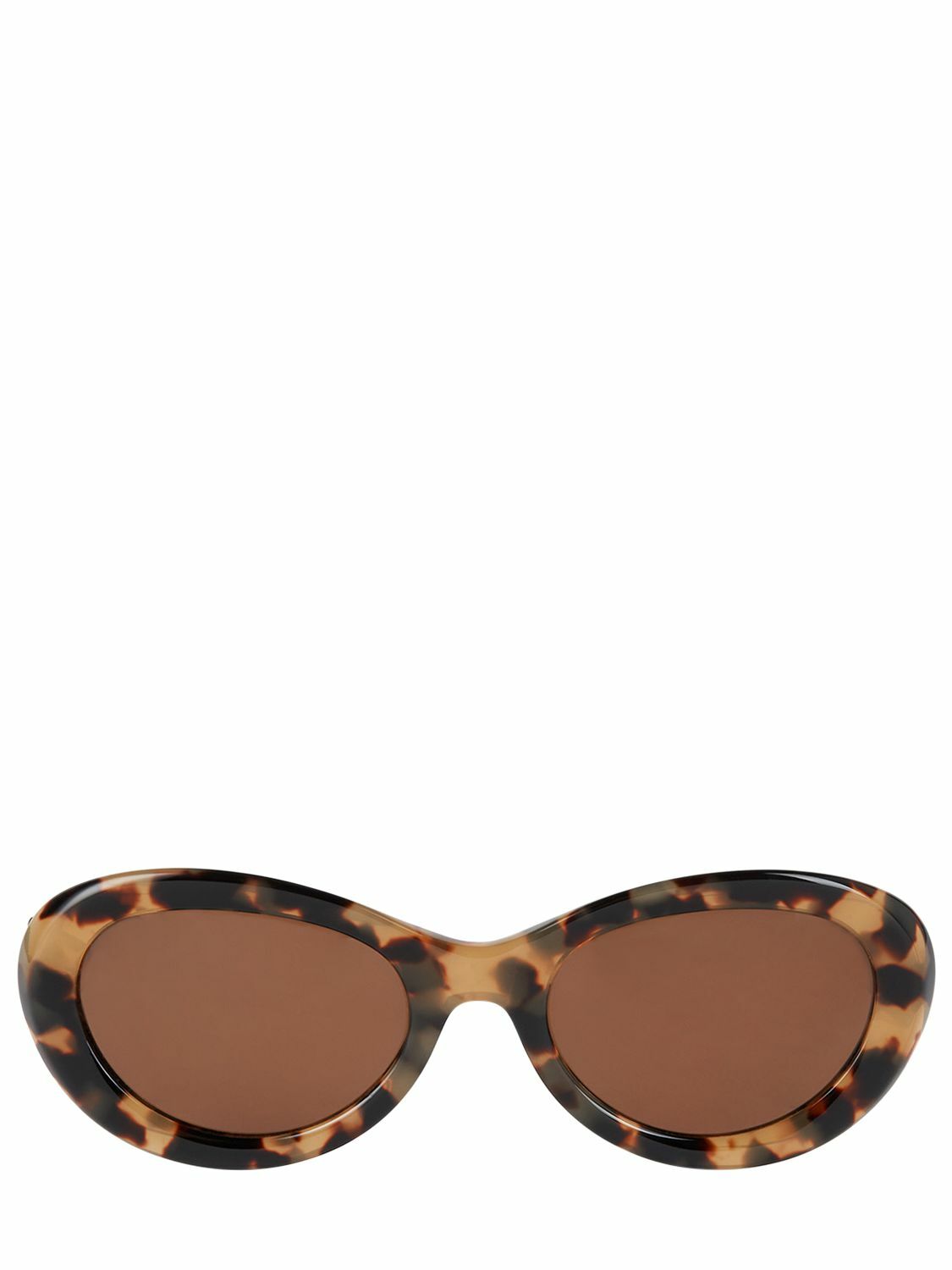 TOTEME Black 'The Ovals' Sunglasses Toteme