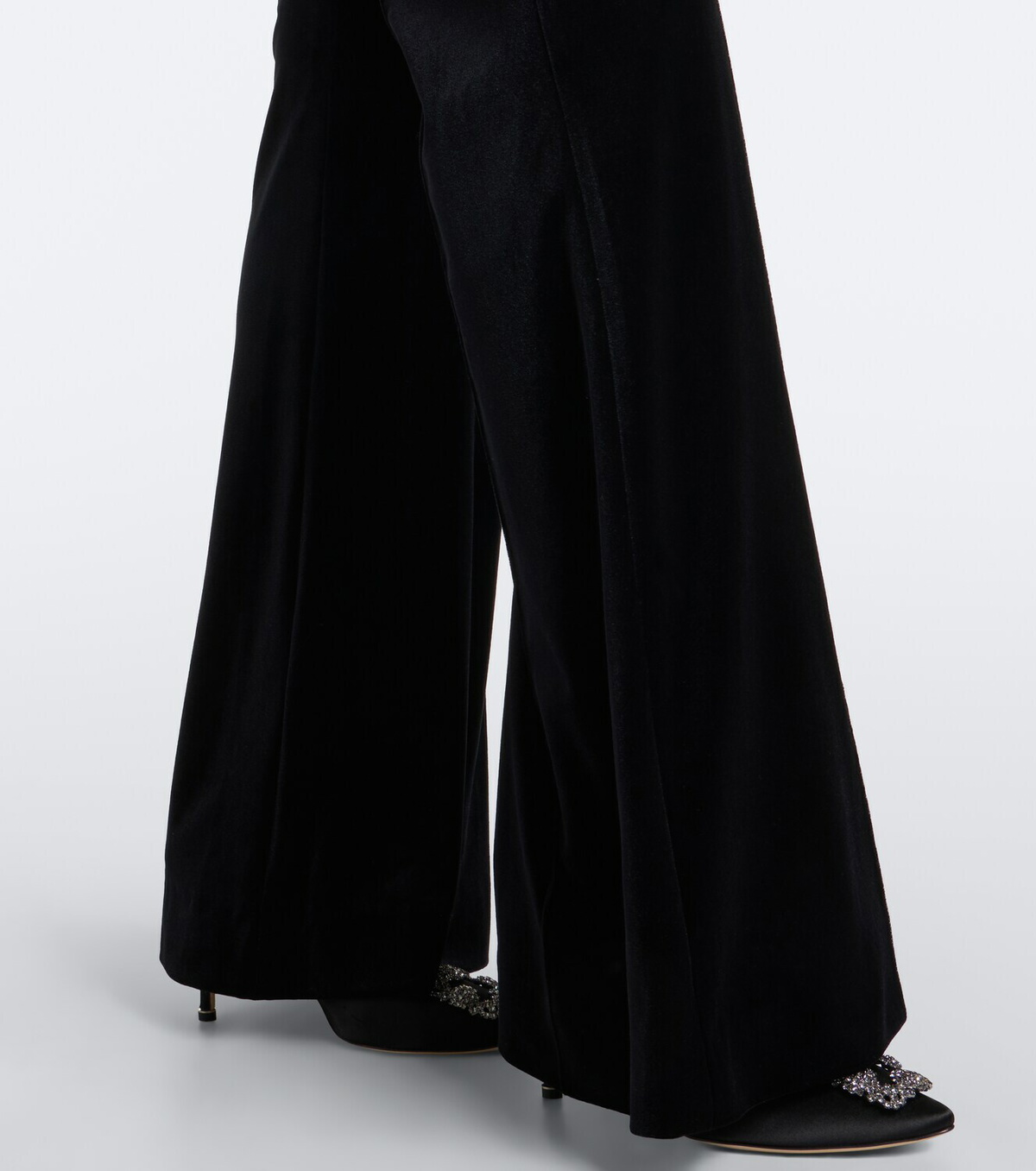 Elie Saab Velvet flared pants
