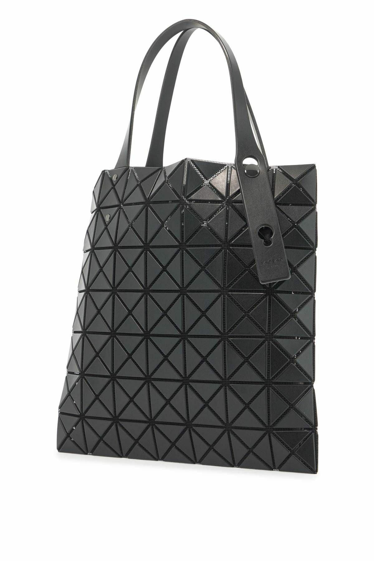 BAO BAO ISSEY MIYAKE prism matte small tote bag Black Bao Bao