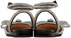 MACH & MACH Black Double Bow Slippers