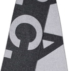 A.P.C. Men's Malo Logo Scarf in Black
