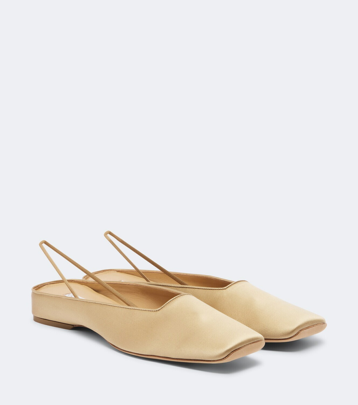 Calvin Klein Collection Lana satin slingback flats