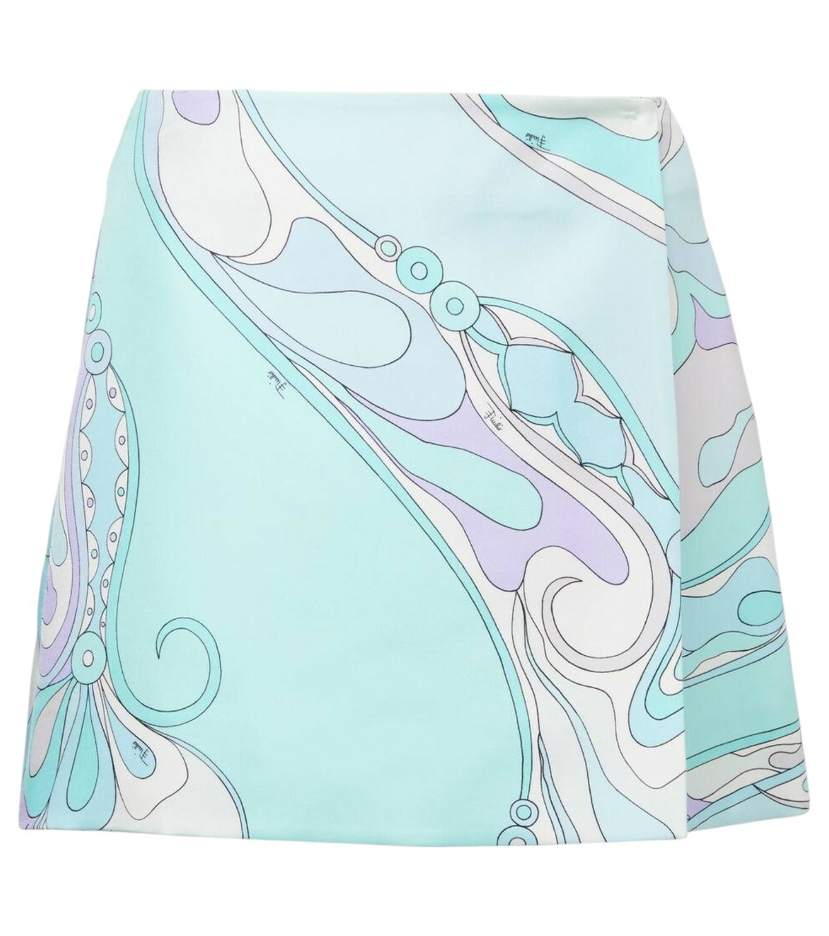 Pucci Women's Wool Miniskirt Black
