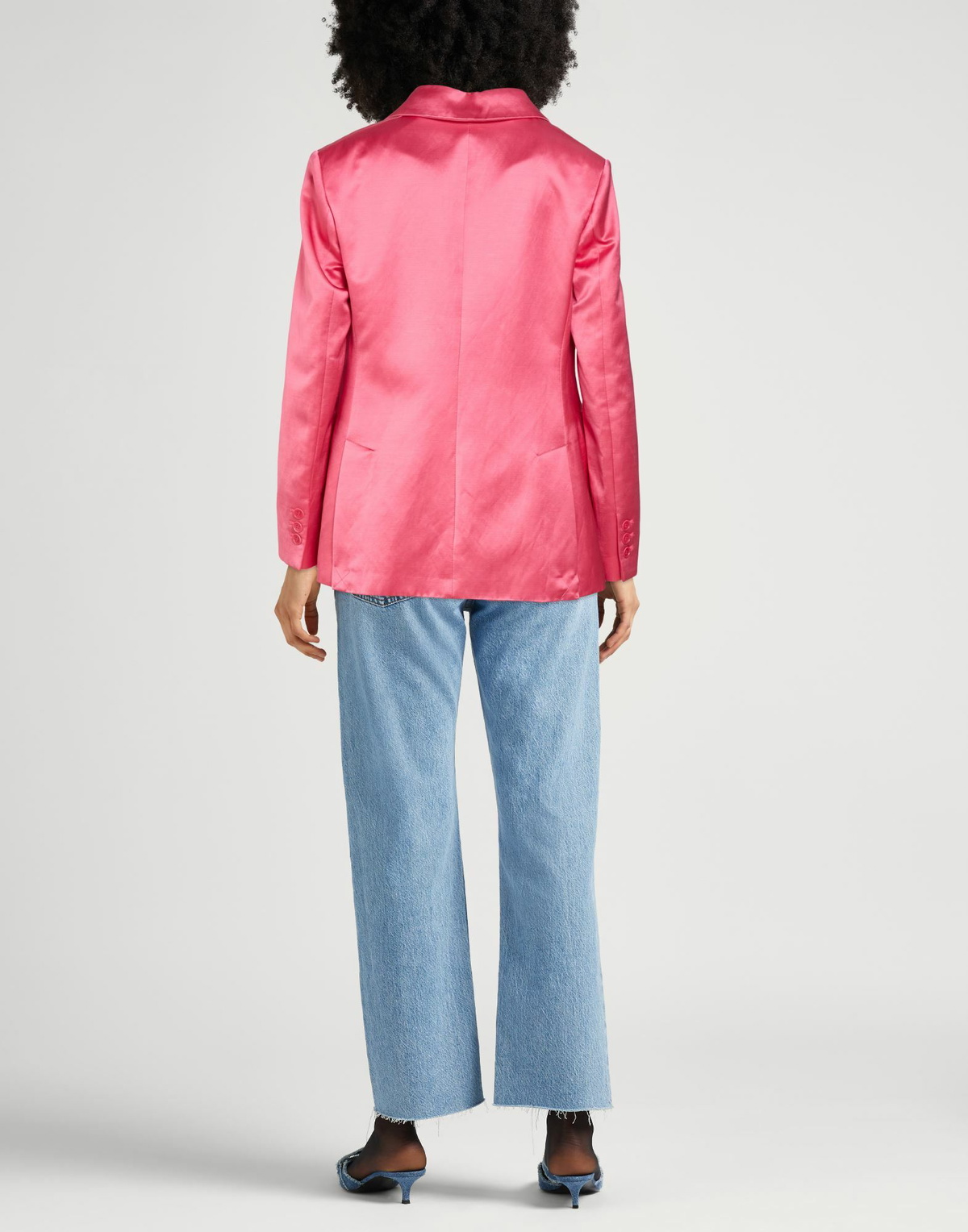 P. a.r. o.s. h. Womens Blazer in Coral