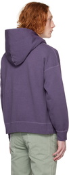 visvim Purple Jumbo Hoodie