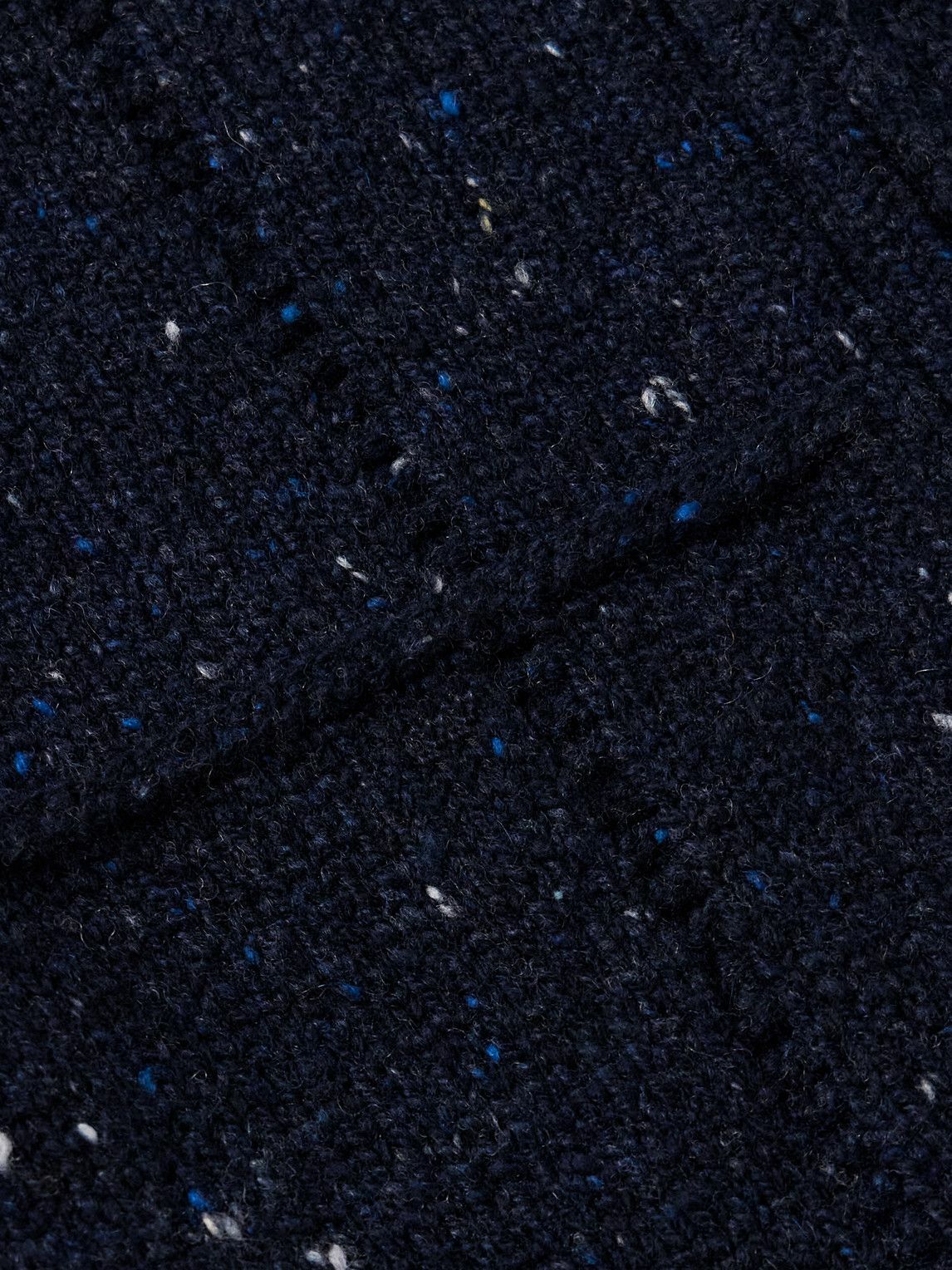 Inis Meáin - Lifeline Merino Wool and Cashmere-Blend Gilet - Blue