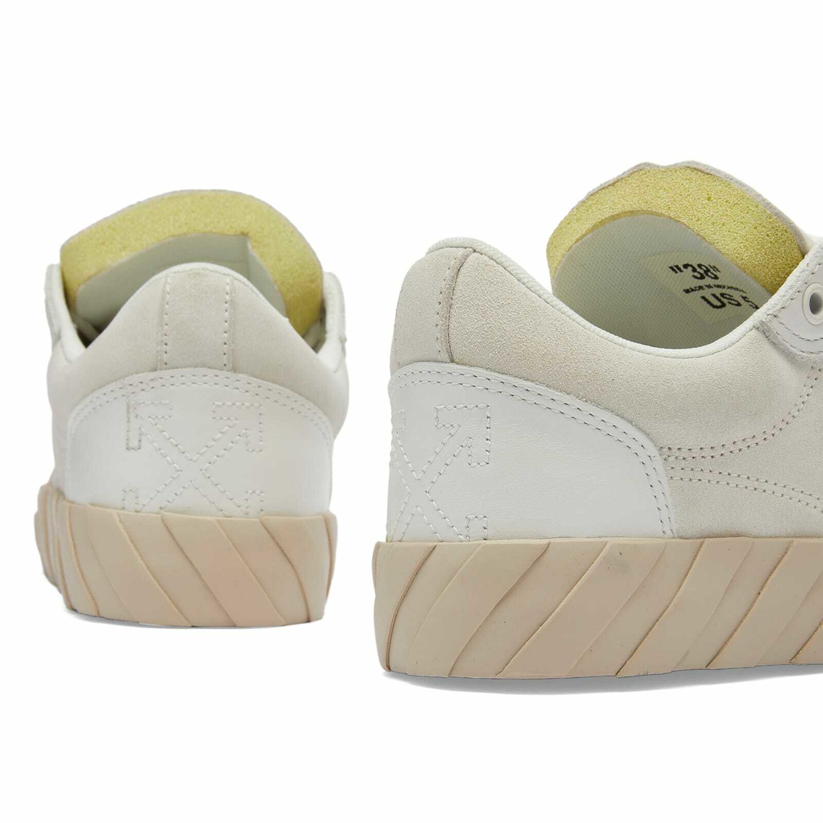 Off-White Women's Vulcanized 779 Skate Sneaker in Beige Off-White