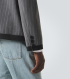 Valentino Pinstripe virgin wool jacket