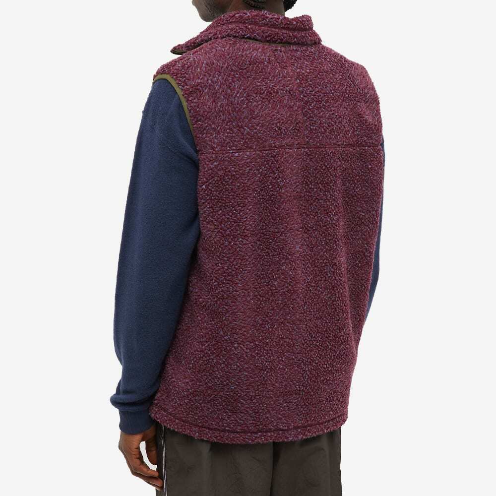Adsum Men's Expedition Fleece Vest in Custom Jacquard Adsum