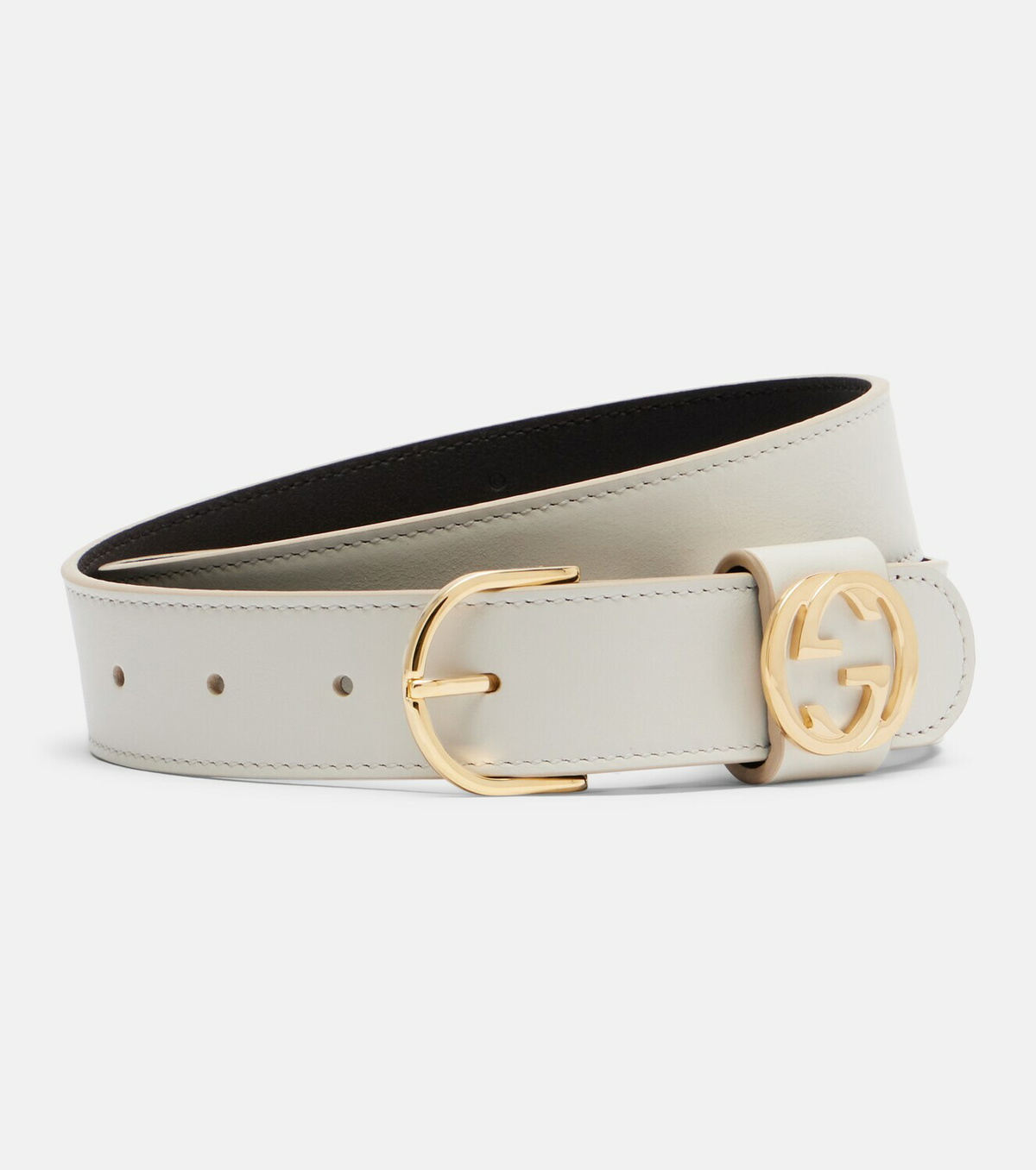 Gucci Interlocking G leather belt