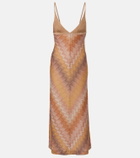 Missoni Lamé midi dress