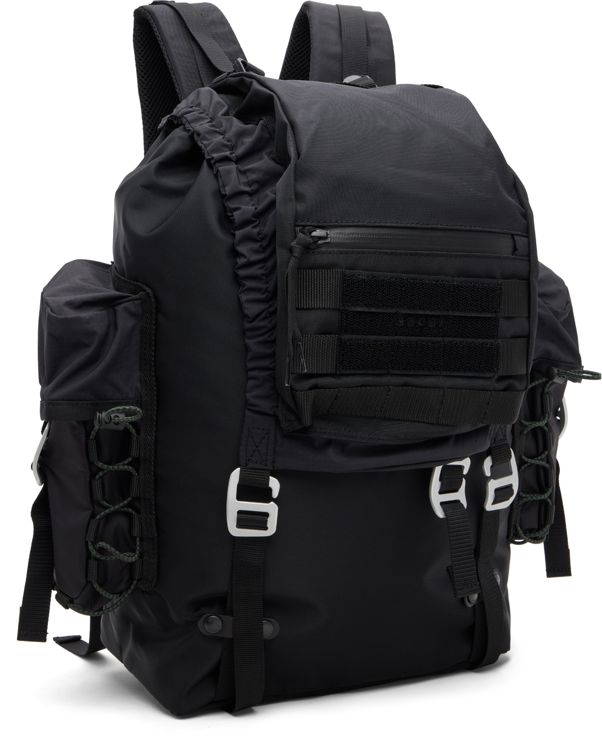 sacai バックパック sacai Black Hike Tech Backpack Sacai