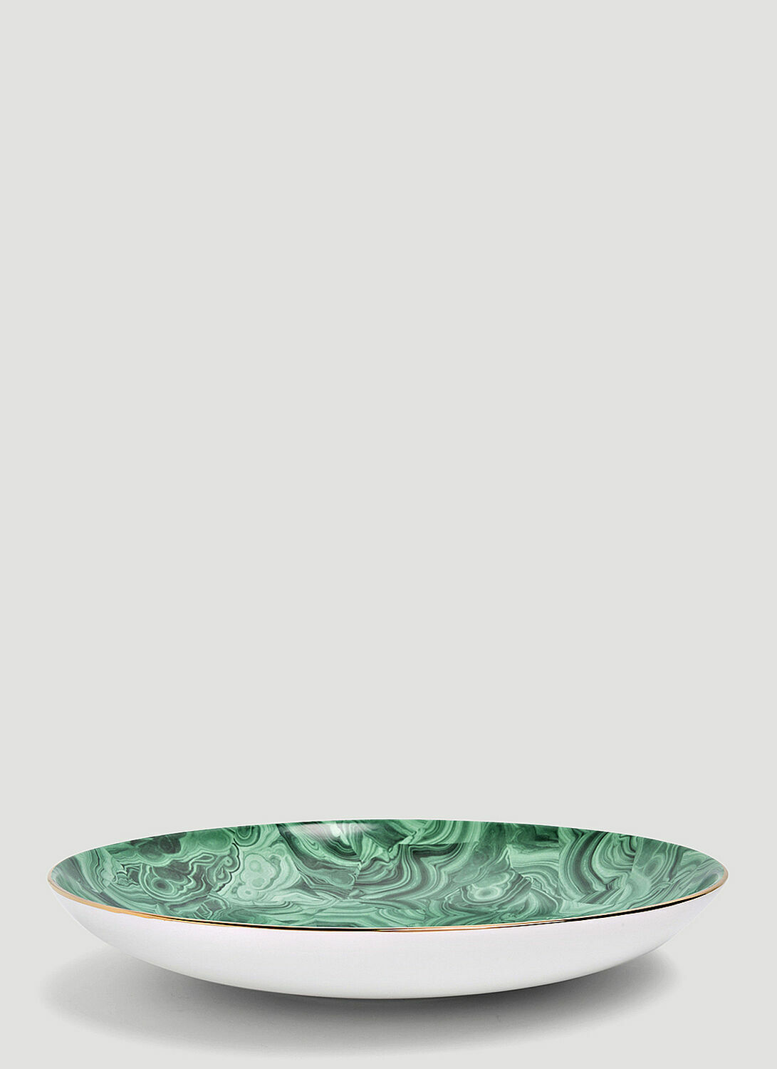 L'Objet Malachite Round Platter