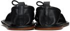 HEREU Black Puntera Slippers