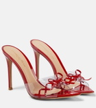 Gianvito Rossi Patent leather and PVC mules