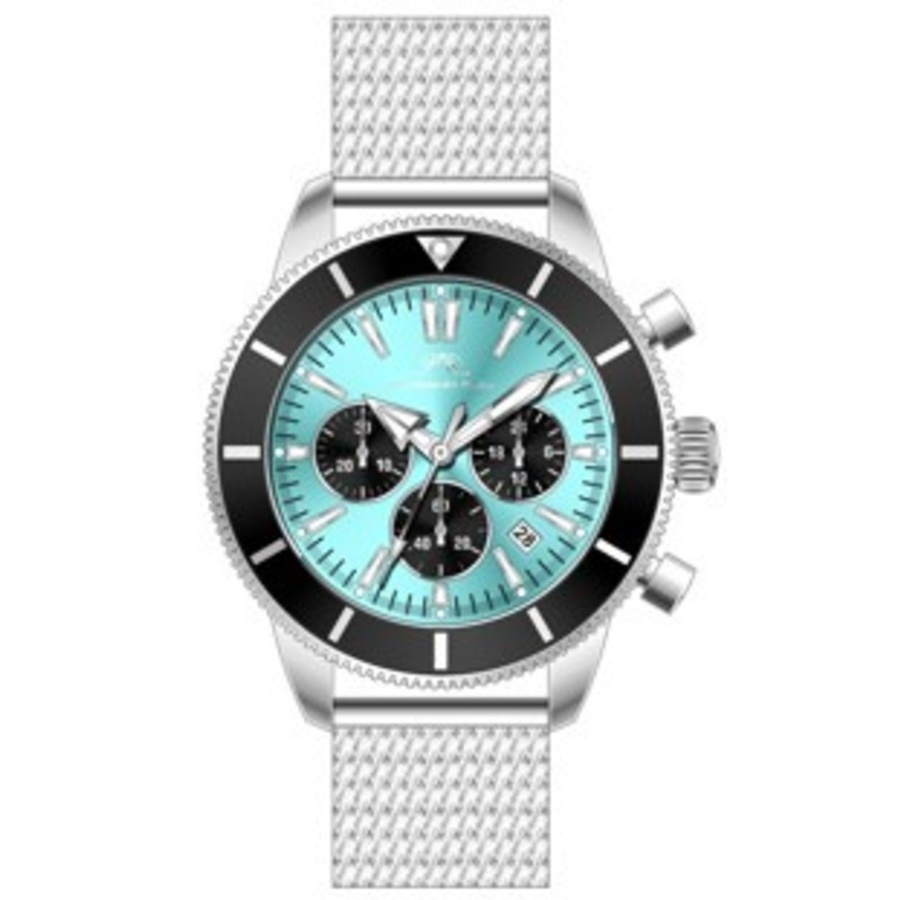 Porsamo Bleu Brandon Chronograph Quartz Blue Dial Mens Watch 1011DBRS