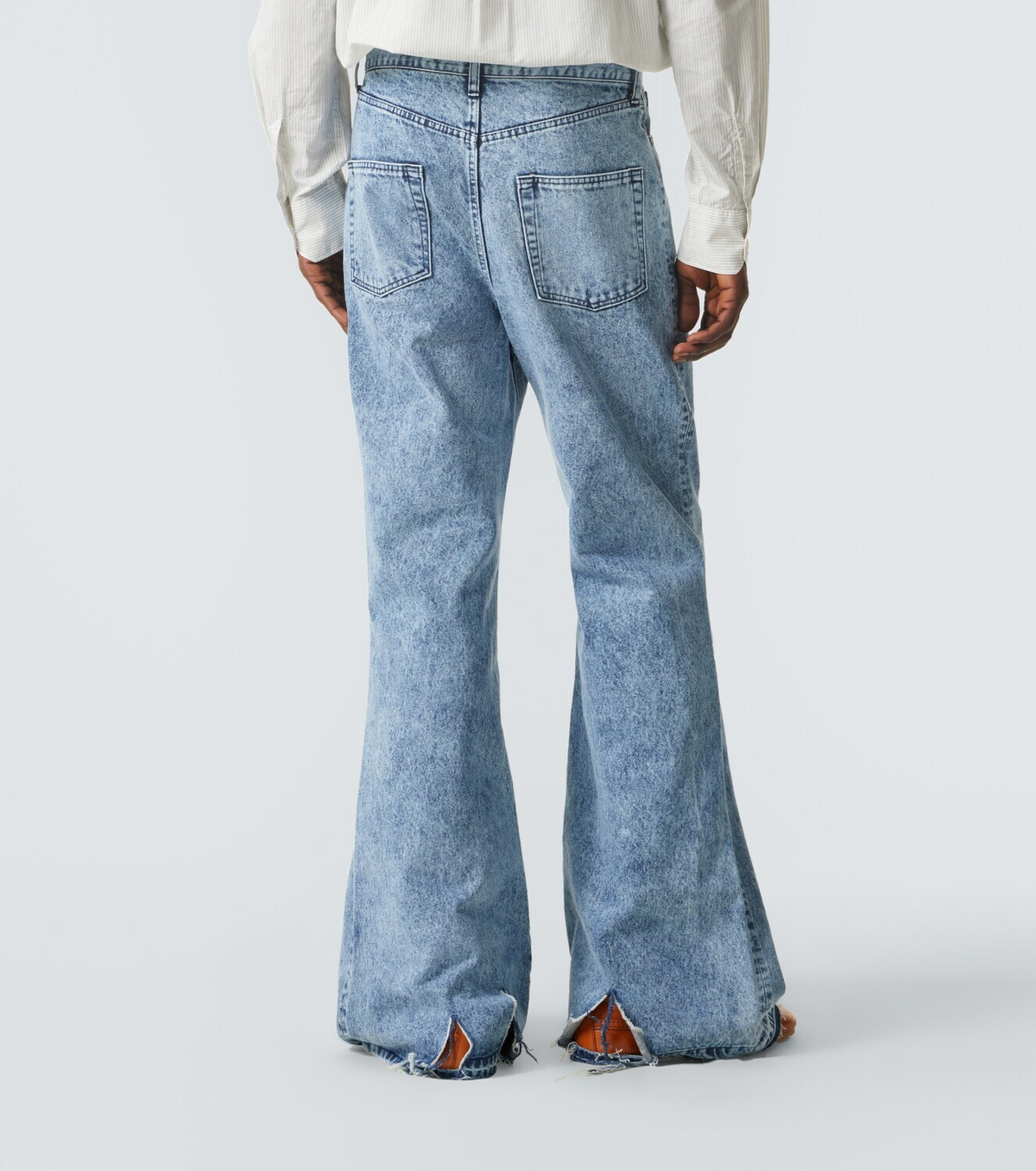 Junya Watanabe High-rise flared jeans