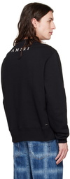 AMIRI Black Micro MA Bar Sweatshirt