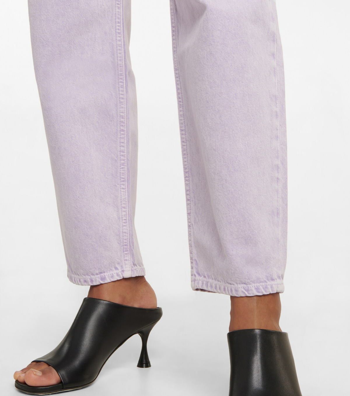 Agolde - Tapered Baggy high-rise jeans