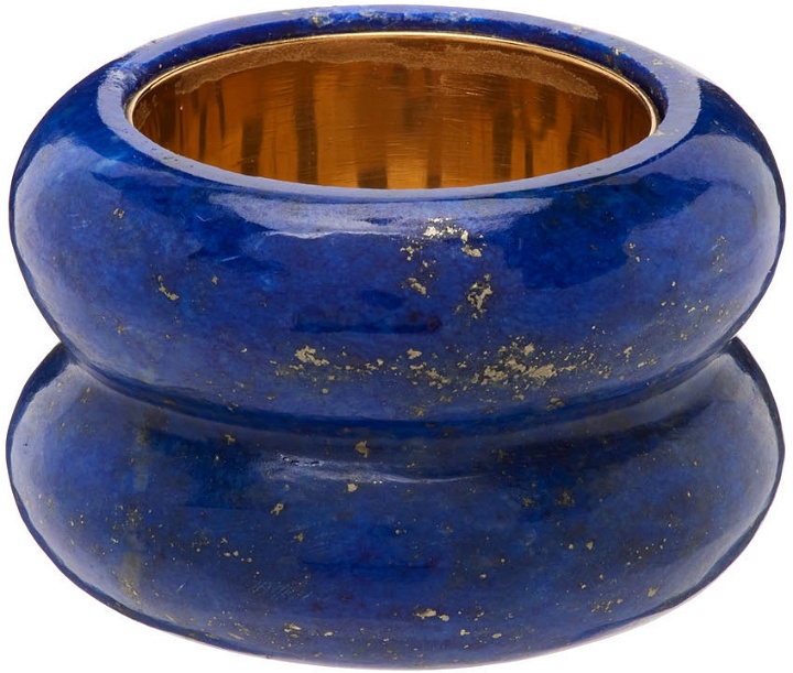 Photo: Uncommon Matters Blue Breve Ring