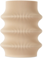 Sheyn Beige Zayl Vase, 129 g