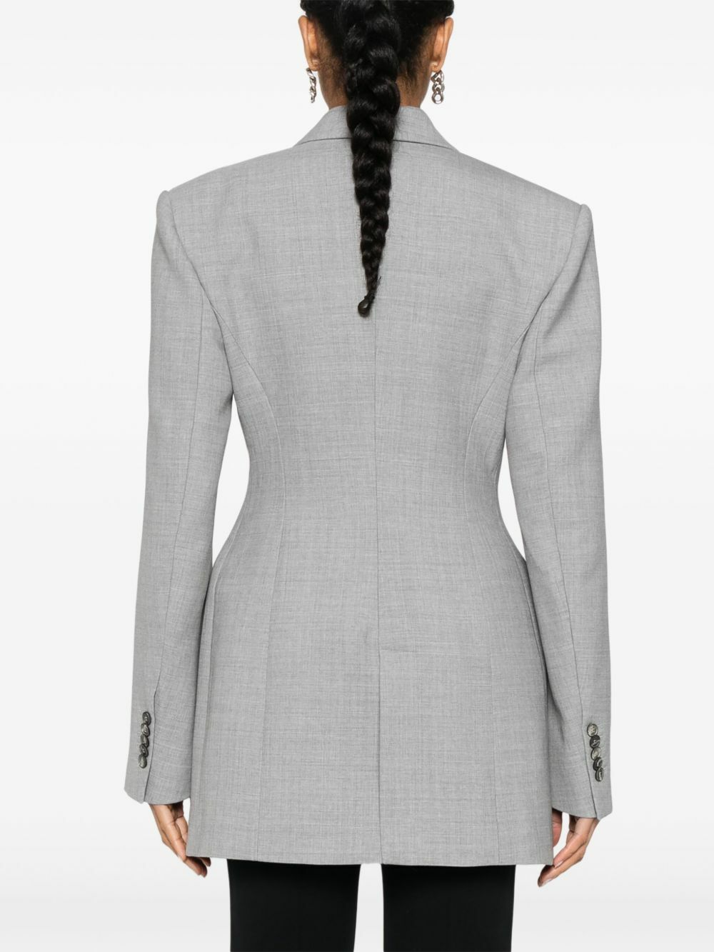 WARDROBE.NYC Single-Breasted Blazer