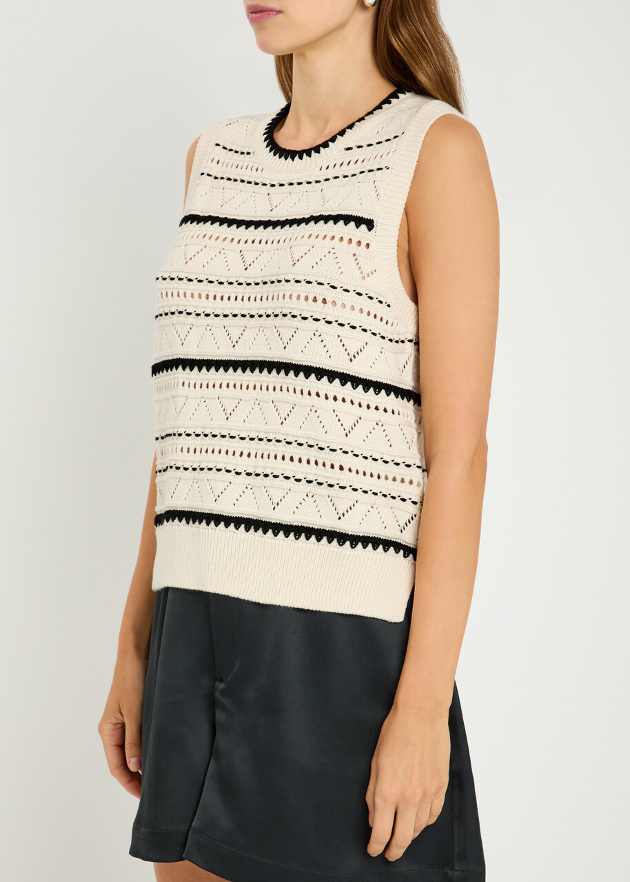 Varley Athena Pointell Cream Varley