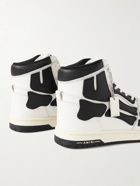 AMIRI - Skel-Top Colour-Block Leather High-Top Sneakers - White