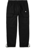 Billionaire Boys Club - Straight-Leg Logo-Appliquéd Cotton-Ripstop Cargo Trousers - Black