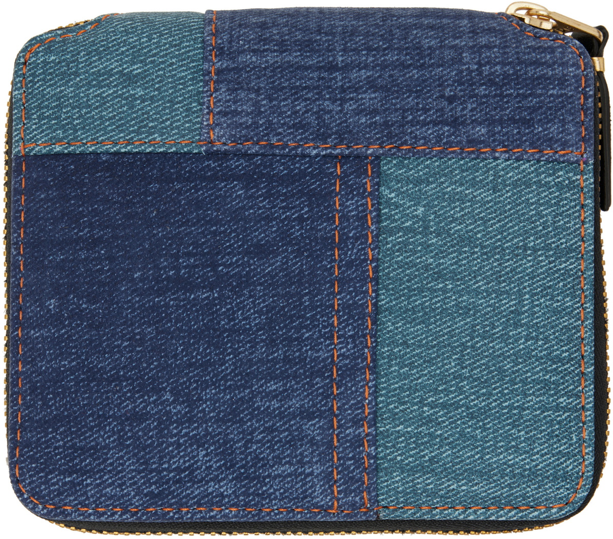 COMME des GARÇONS WALLETS Blue Denim Pocket 2100DP Wallet