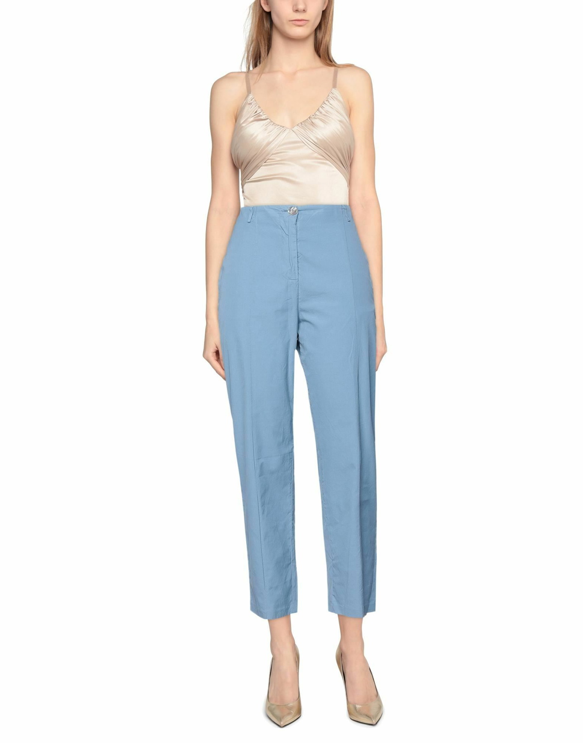 Alessia Santi Womens Pants Pastel in Blue