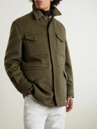 Ralph Lauren Purple label - Ripley Wool and Cashmere-Blend Jacket - Green