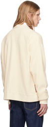 Dsquared2 Off-White Y-Neck Cardigan