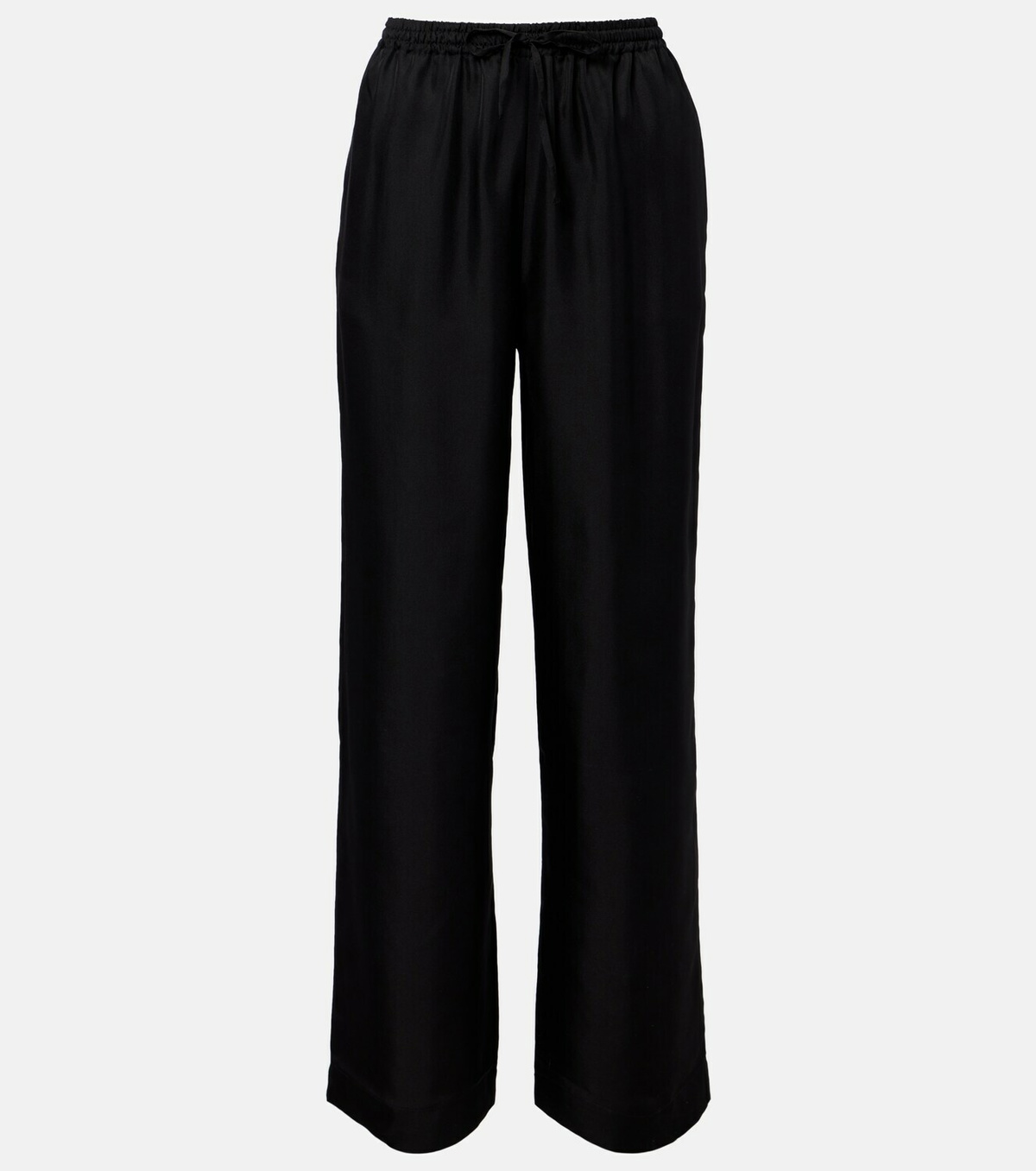 Asceno Aurelia silk wide-leg pants