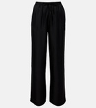 Asceno Aurelia silk wide-leg pants
