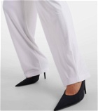 Norma Kamali Low-rise wide-leg pants