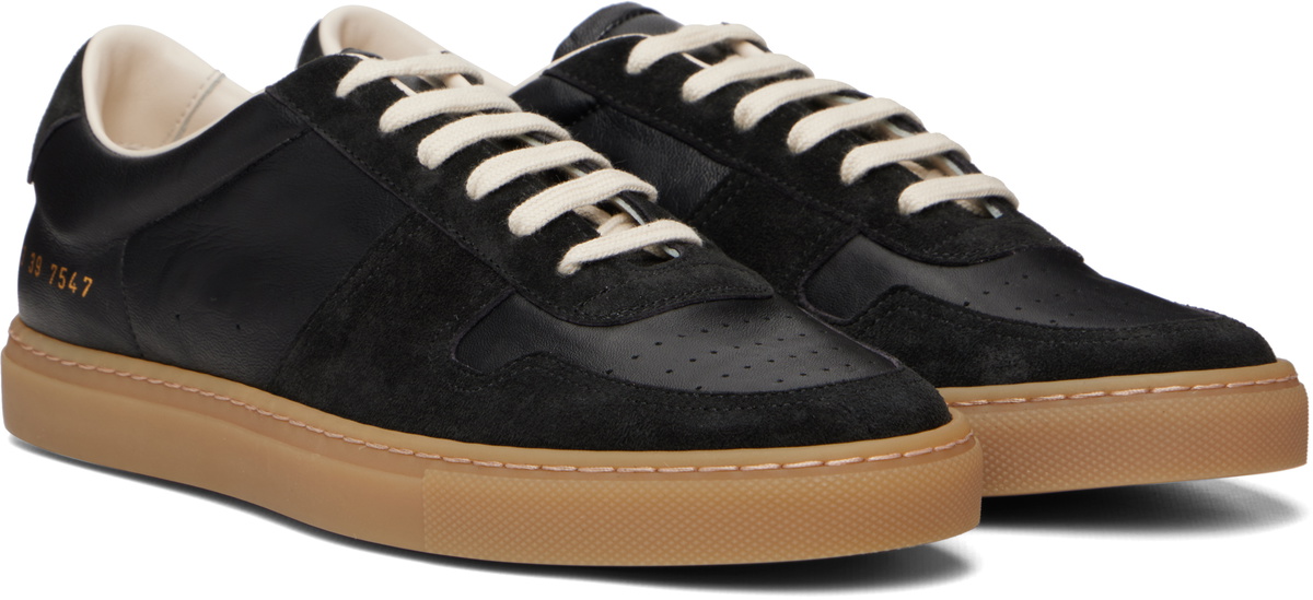 Common Projects Black BBall Slim Sneakers