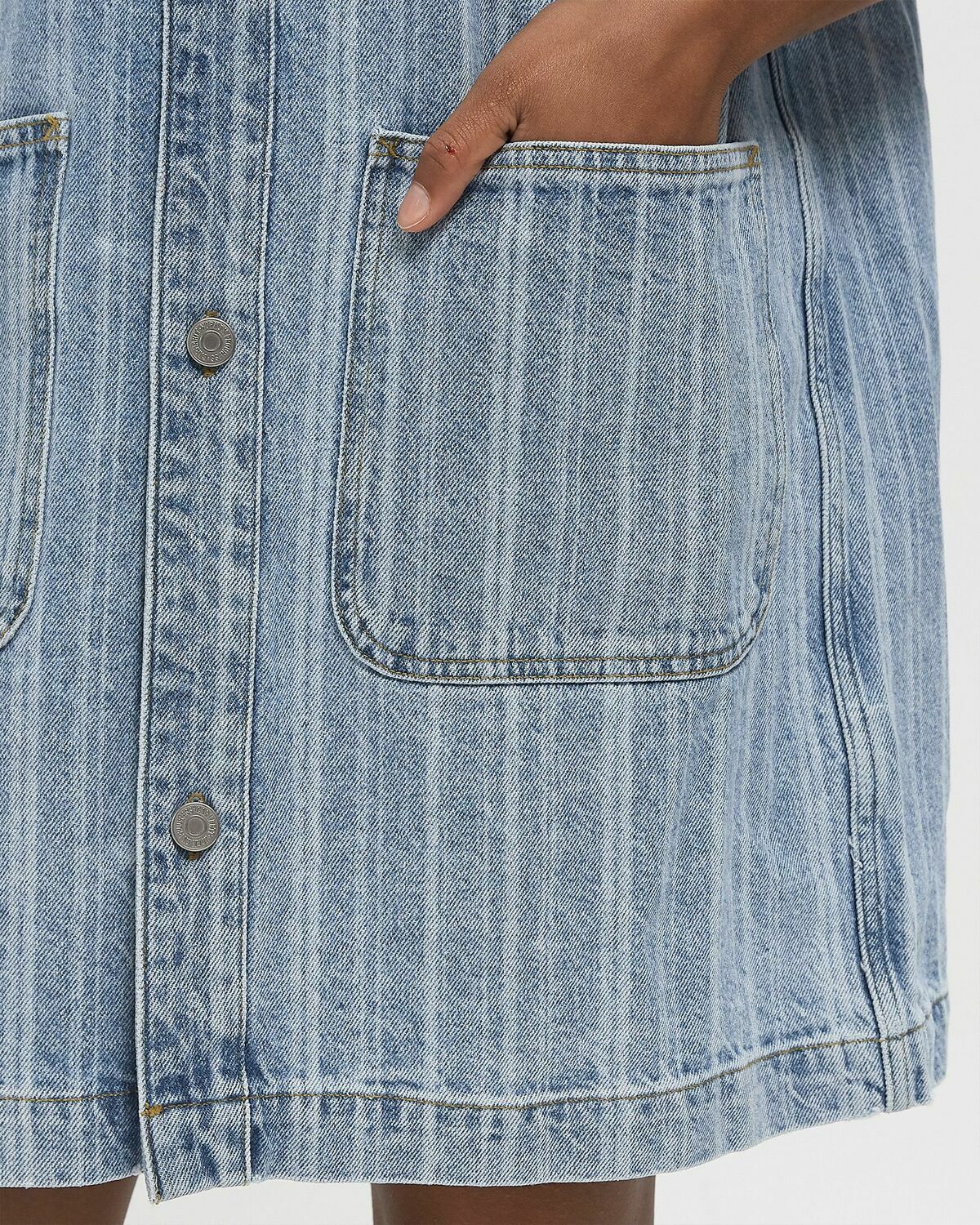 Carhartt WIP Rylan Dress Blue Womens Skirt