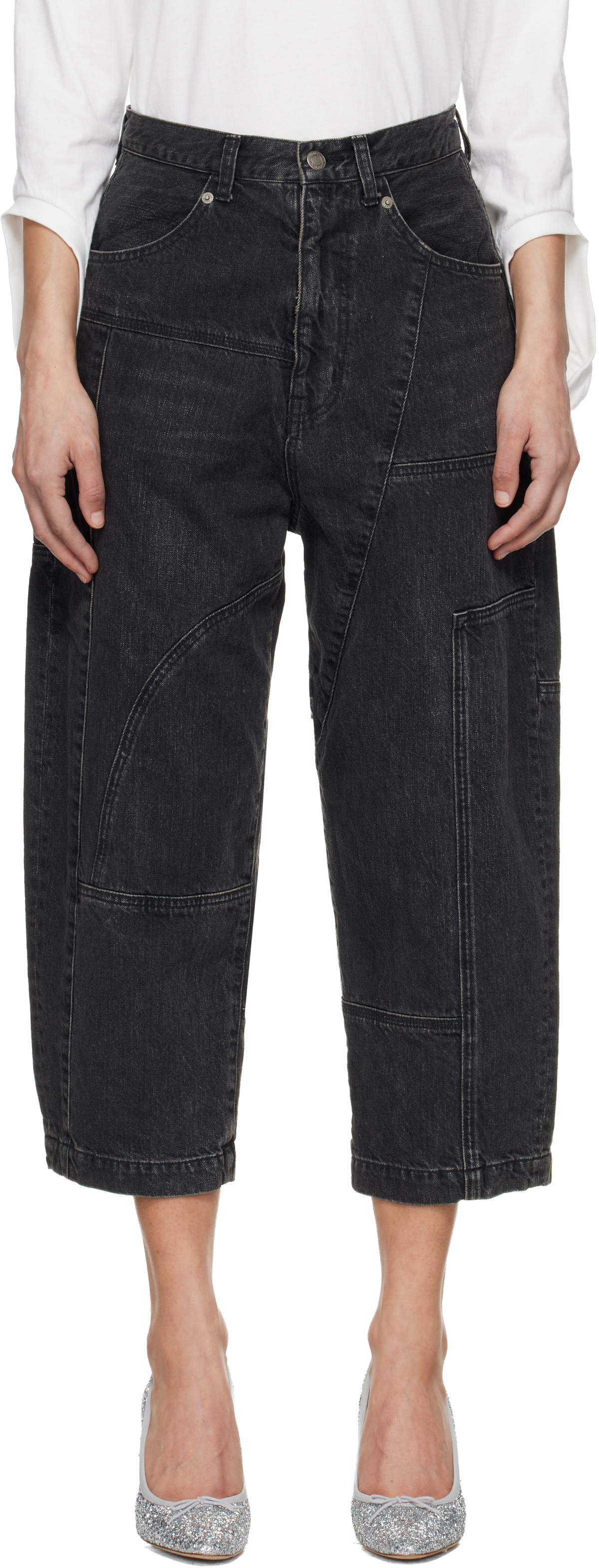 UNDERCOVER Black UP1F1503-2 Jeans