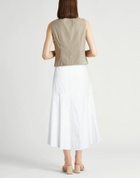Peserico Womens Midi skirt in White