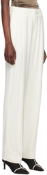 TOVE White Emery Trousers