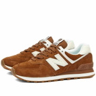 New Balance Women's WL574NA Sneakers in True Brown